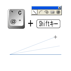 Illustrator Tips 直線ツール Shiftキー