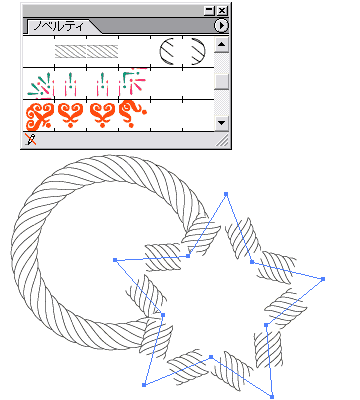 塗りと線 2 線 Illustrator イライラ ストレス解消委員会